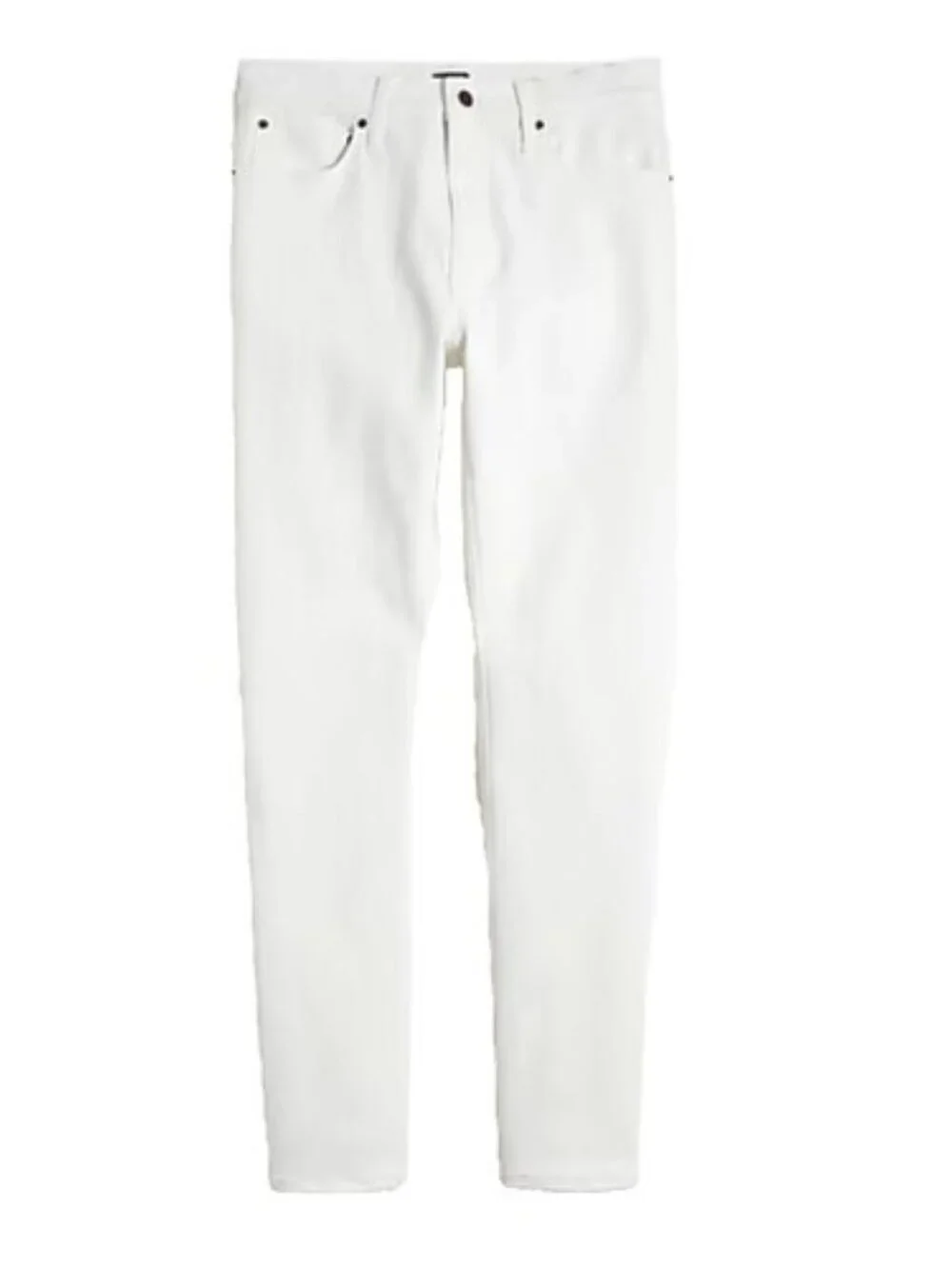J. Crew Mens White Selvedge 484 Slim Jeans Size 36 x 32